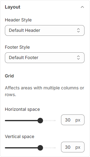 layout demo